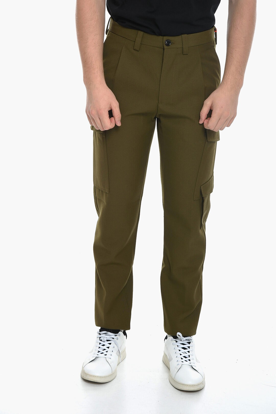 DIESEL ディーゼル パンツ A06234 0DGAH 5EN メンズ TWILL SINGLE PLEAT P-RHEE CARGO PANTS 【関税・送料無料】【ラッピング無料】 dk