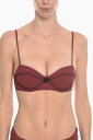 マリシア MARYSIA アンダーウェア レディース Underwear BIKINI SALENTO TOP WITH DECORATION FRONTAL ST152 0 BEET 関税 送料無料 ラッピング無料 2020AW dk