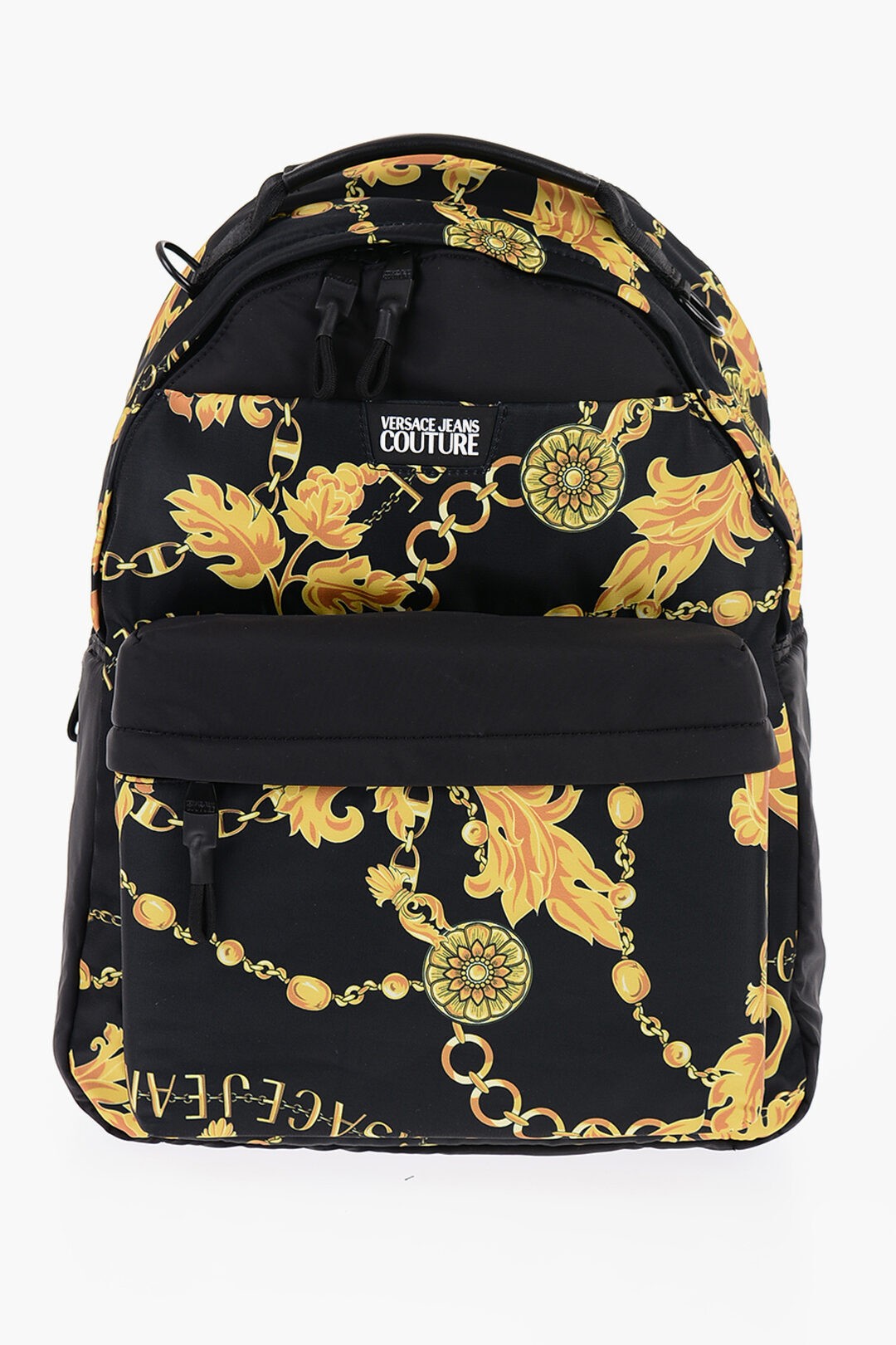  VERSACE ヴェルサーチ バックパック 75YA4B80 ZS930 G89 メンズ JEANS COUTURE BAROQUE PRINTED RANGE ICONIC BACKPACK WITH MAX  dk
