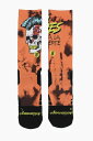 【15,000円以上1,000円OFF!!】 SCRIMMAGE スクリメージ アンダーウェア POR TRES ORANGE メンズ PATTERNED POR TRES ORANGE SOCKS 【関税・送料無料】【ラッピング無料】 dk