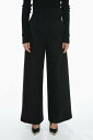 BITE STUDIOS バイト ストゥディオズ パンツ 116148 0 0999 レディース HIGH-WAIST WOOL MELTON FLARED PANTS  dk