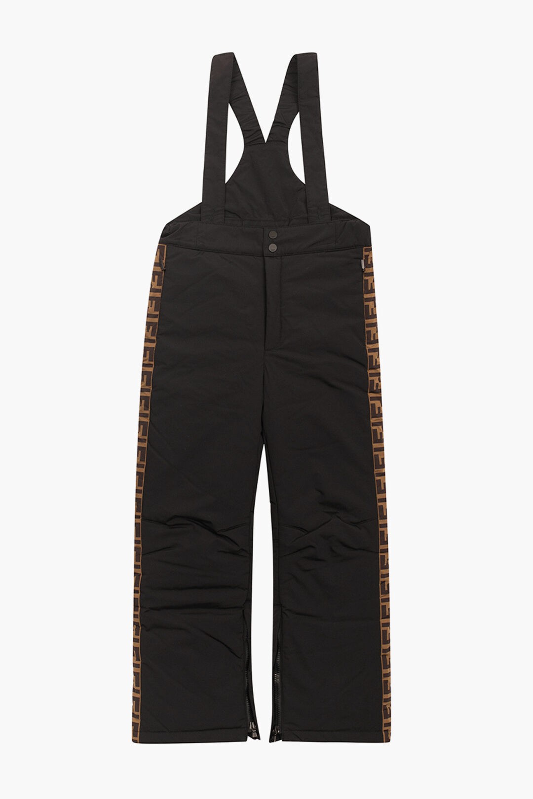 FENDI FENDI ѥ JMF364 AG2H F0GME ܡ PADDED JUMPSUIT WITH SIDE BANDS FF MONOGRAM ڴǡ̵ۡڥåԥ̵ dk