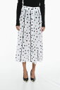 MARYSIA マリシア スカート SC142 0 BLACK DOT レディース POLKA DOTS FLARED ELBA SKIRT WITH FRONT BUTTONING 【関税 送料無料】【ラッピング無料】 dk