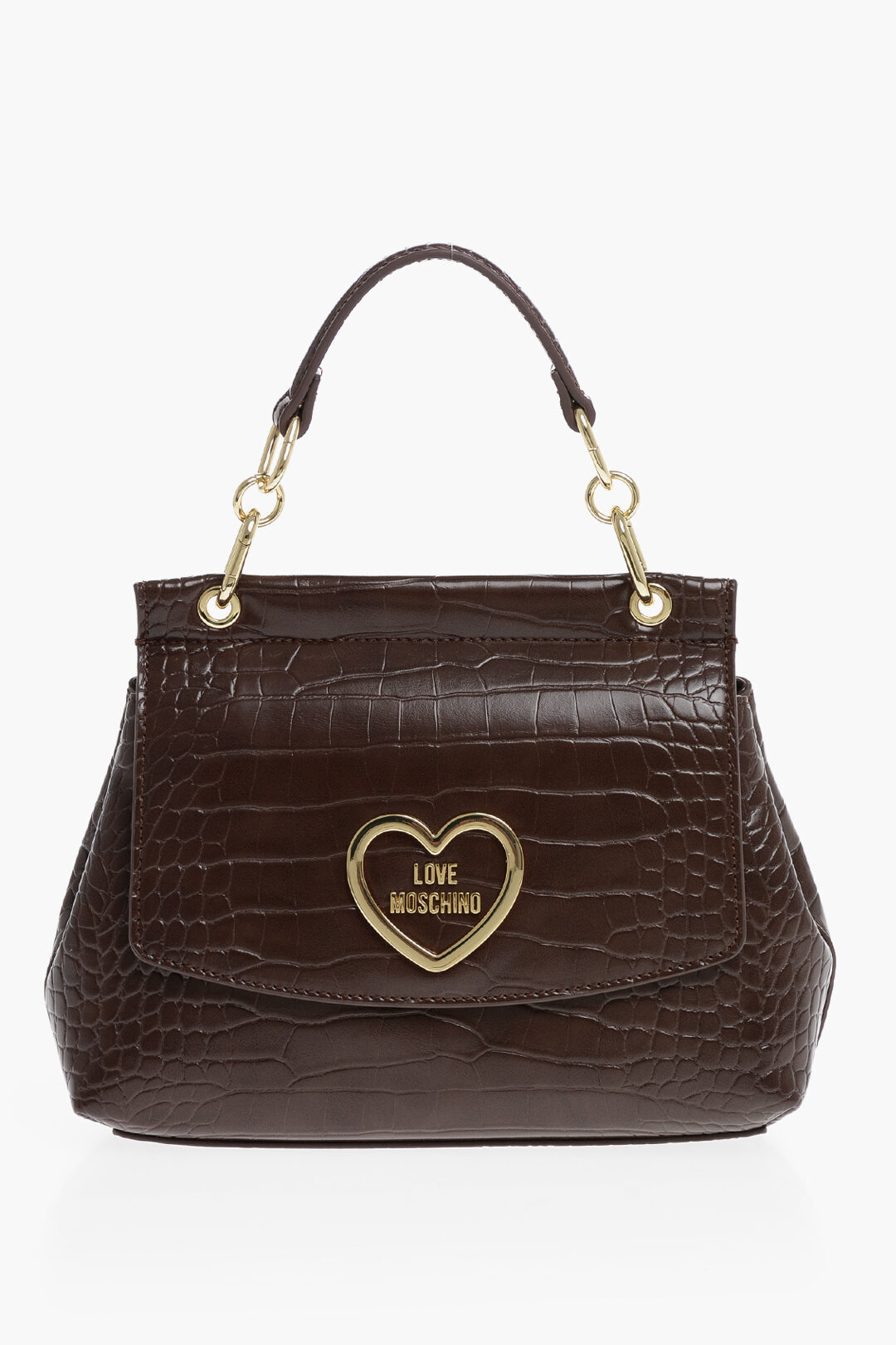 モスキーノ MOSCHINO バッグ レディース Business bags LOVE FAUX LEATHER BAG WITH GOLDEN DETAILS AND REMOVABLE SHOU JC4179PP0HKC0301 関税 送料無料 ラッピング無料 2020AW dk(4)