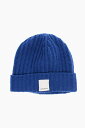 ARMANI アルマーニ 帽子 6L4402 1M7EZ 0936 ボーイズ SOLID COLOR BEANIE WITH CONTRASTING LOGO PATCH 【関税・送料無料】【ラッピング無料】 dk