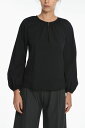 【本日0の付く日ポイント4倍!!】 KATESPADE ケイト スペード シャツ K7441 0 BLACK レディース SOLID COLOR CREW-NECK BLOUSE 【関税・送料無料】【ラッピング無料】 dk