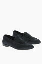 CORNELIANI コルネリアーニ ローファー 85TMC1 0120922 001 メンズ CC COLLECTION SUEDE PENNY LOAFERS WITH RUBBER SOLE 【関税・送料無料】【ラッピング無料】 dk