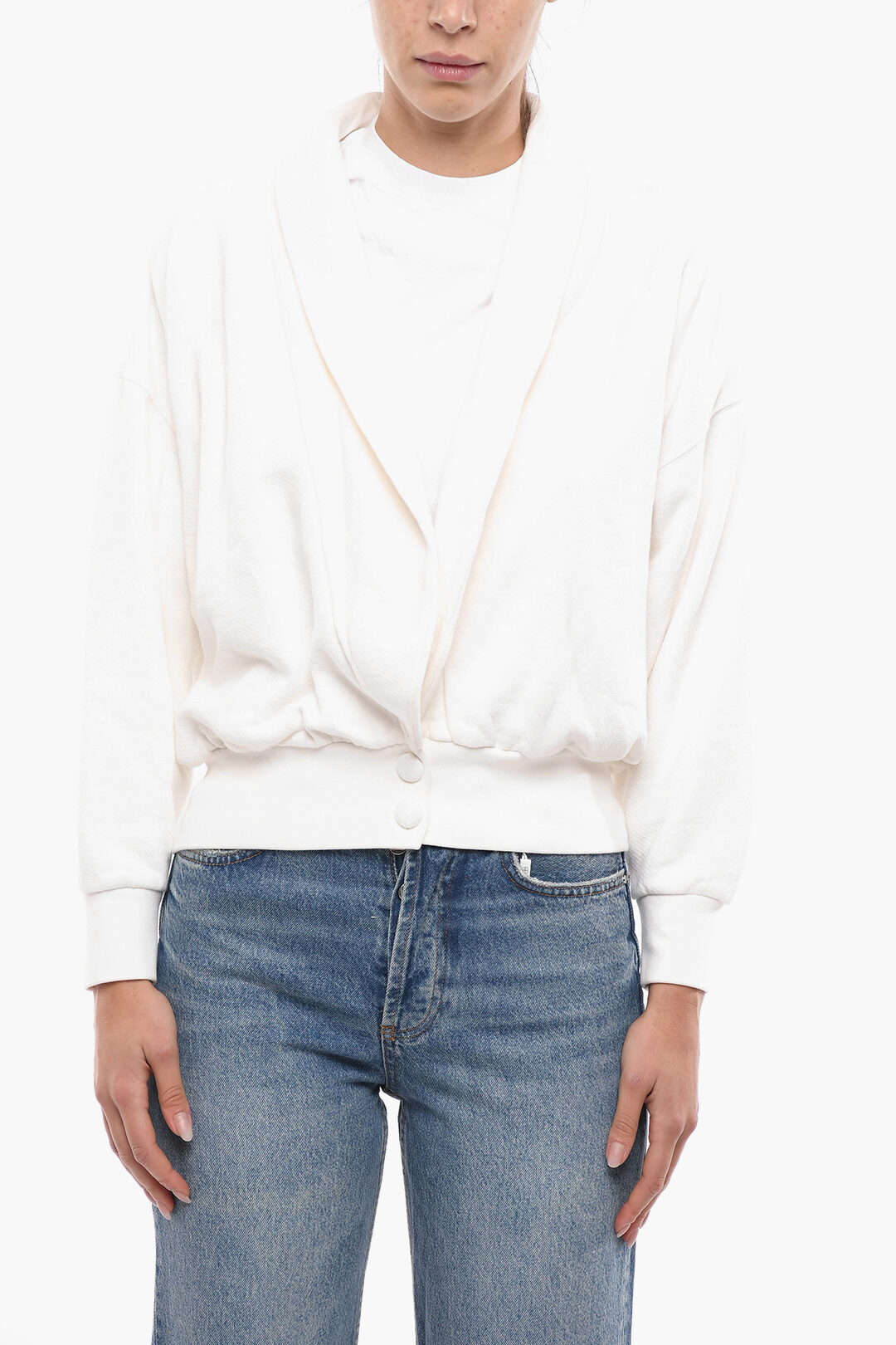 REINA OLGA レイナ オルガ トレーナー FARRAH レディース CROPPED COTTON SWEATSHIRT 【関税・送料無料..