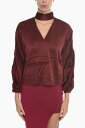 ノーツ・ドゥ・ノルド NOTES DU NORD シャツ レディース Shirts SILK ELECTRA BLOUSE WITH CUT OUT DETAILS 12815 0 327 PINOT NOIR 関税 送料無料 ラッピング無料 2020AW dk