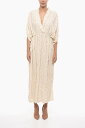 【本日0の付く日ポイント4倍!!】 NOTES DU NORD ノーツ・ドゥ・ノルド ドレス 12721 0 999 ROSE BUD レディース FLORAL-MOTIV DOLLY MAXI DRESS WITH LOOSE SLEEVES AND SIDE SL 【関税・送料無料】【ラッピング無料】 dk