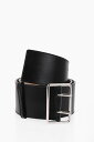 【15,000円以上1,000円OFF!!】 ALEXANDER MCQUEEN アレキサンダー マックイーン ベルト 6214051BR0Y 1000 レディース LEATHER MAXI BELT 60MM 【関税・送料無料】【ラッピング無料】 dk