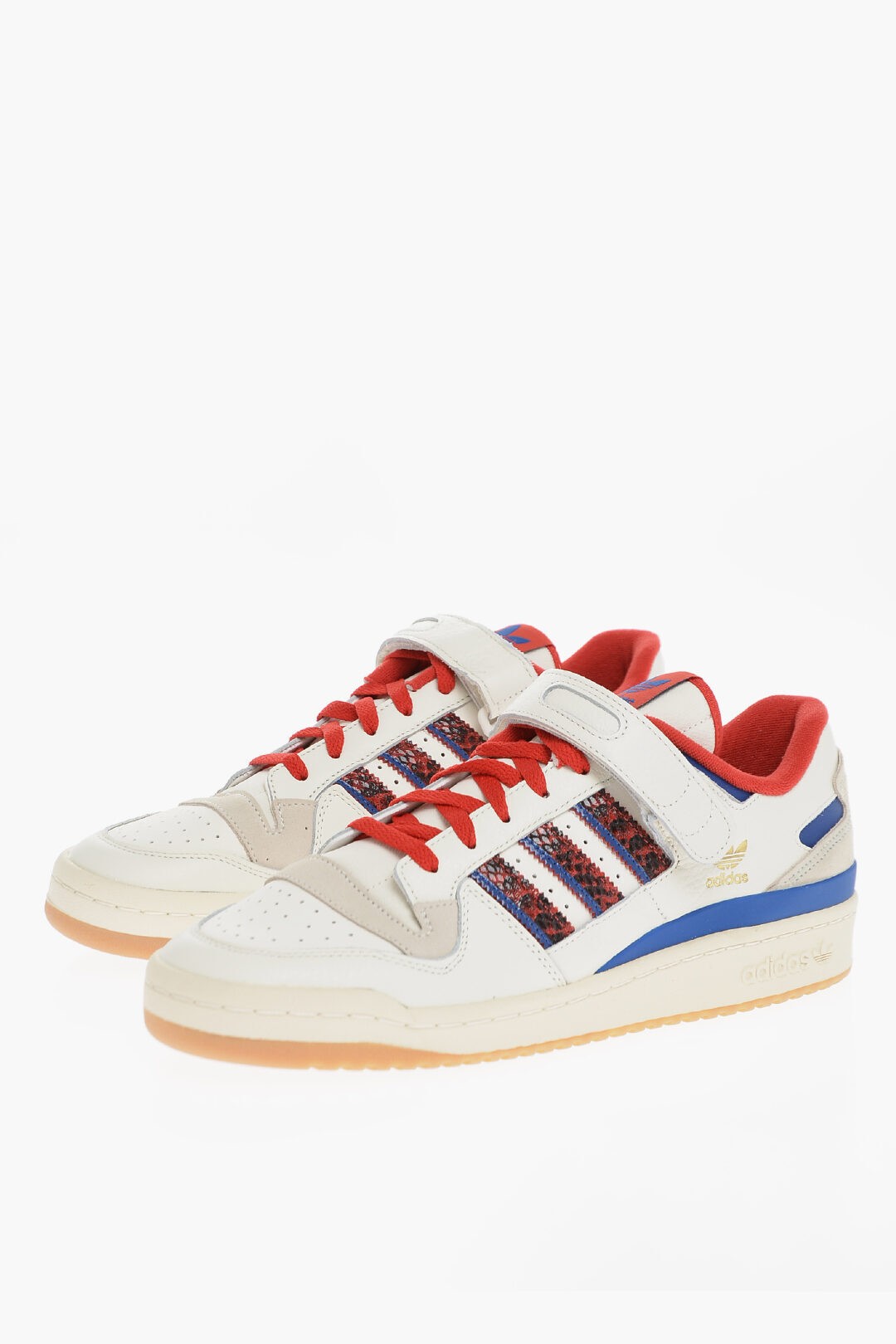 ADIDAS アディダス スニーカー GV9606LE WS メンズ LEATHER FORUM SNEAKERS WITH ANIMAL PRINTED INSERTS 【関税・送料無料】【ラッピング無料】 dk