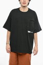 INCOTEX インコテックス トップス AW22FTJ001FX001CO 990BLK メンズ FACETASM CREW NECK COTTON T-SHIRT WITH BREAST-POCKET 【関税 送料無料】【ラッピング無料】 dk