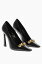 SAINT LAURENT PARIS イヴ サンローラン パンプス 7165721TVKK 1000 レディース PATENT LEATHER PUMPS WITH CONTRASTING BUCKLE 【関税・送料無料】【ラッピング無料】 dk