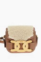 【15,000円以上1,000円OFF!!】 TOD'S トッズ バッグ XBWAOYJC100 HKH 5P70 レディース MINI CROSSBODY BAG WITH SHEARLING DETAIL 【関税・送料無料】【ラッピング無料】 dk