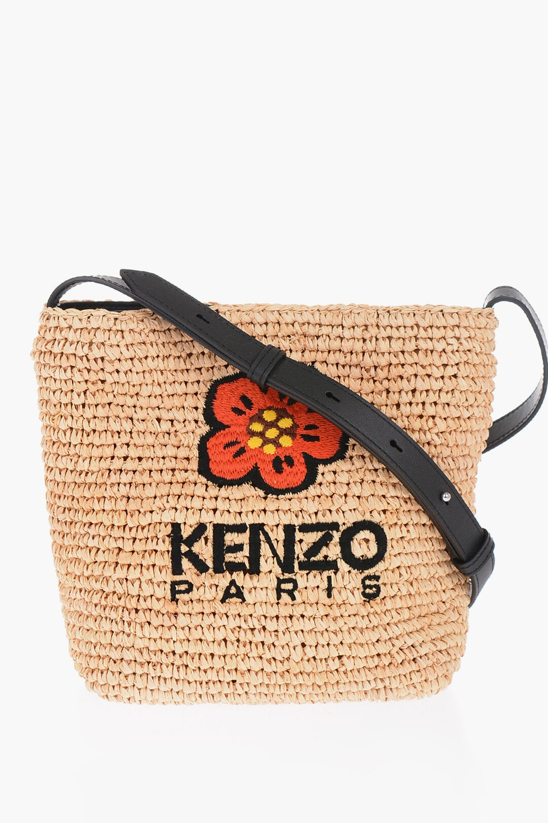 KENZO ケンゾー バッグ FD52SA524/F0299 レディース RAFIA BUCKET BAG WITH FLOWER EMBROIDERY 【関税・送料無料】【ラッピング無料】 dk