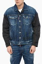 【15,000円以上1,000円OFF!!】 DSQUARED2 ディースクエアード ジャケット S74AM1348 S30309 470 メンズ DENIM JACKET WITH QUILTED SLEEVES 【関税・送料無料】【ラッピング無料】 dk