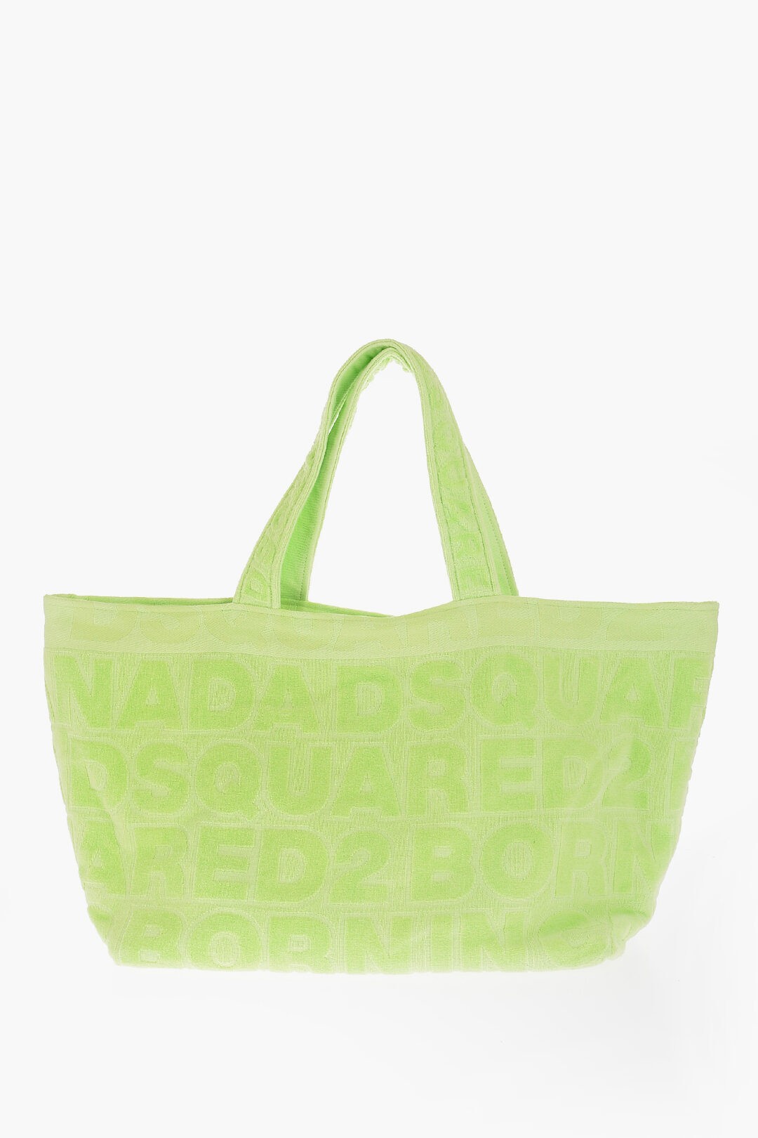 【本日5の付く日ポイント4倍!】 DSQUARED2 ディースクエアード バッグ SPW0088/168065048088 レディース COTTON TERRY MAXI TOTE BAG WITH ALL-OVER LOGO 【関税・送料無料】【ラッピング無料】 dk