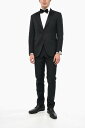 【15,000円以上ご購入で1,000円OFF！】 CORNELIANI コルネリアーニ スーツ 837084 9110036 001 メンズ JACQUARD CERIMONIA ACADEMY SUIT WITH SATIN LAPEL 【関税・送料無料】【ラッピング無料】 dk