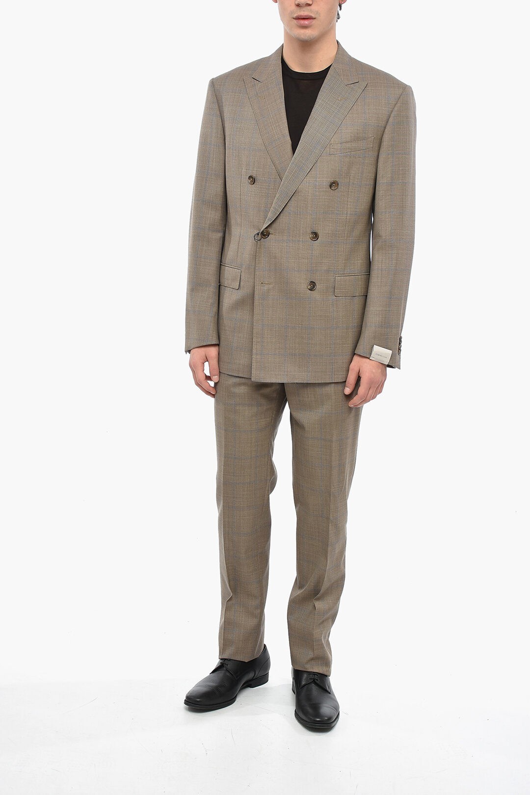 CORNELIANI コルネリアーニ スーツ 857224 0117226 037 メンズ DOUBLE-BREASTED ACADEMY SUIT WITH PEAK LAPEL 【関税・送料無料】【ラッピング無料】 dk