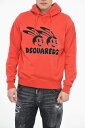 【15,000円以上1,000円OFF!!】 DSQUARED2 ディースクエアード トレーナー S74GU0705 S25030 316 メンズ LUNAR N.Y. HOODIE SWEATSHIRT WITH PRINT 【関税・送料無料】【ラッピング無料】 dk