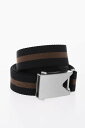 ボッテガヴェネタ ベルト（メンズ） BOTTEGA VENETA ボッテガ ヴェネタ ベルト 629663/VBWJ18552 メンズ TWO-TONE INDUSTRIAL BELT WITH SILVER CLOSURE 30MM 【関税・送料無料】【ラッピング無料】 dk