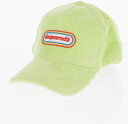 DSQUARED2 ディースクエアード 帽子 BCW0100/S02011098088 レディース SOLID COLOR TERRY CAP WITH LOGO PATCH 【関税・送料無料】【ラッピング無料】 dk