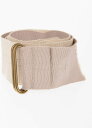 【15,000円以上1,000円OFF!!】 LANVIN ランバン ベルト AW29AHGGSP7A BEIGE レディース TWO-TONE FABRIC BELT 50MM 【関税・送料無料】【ラッピング無料】 dk