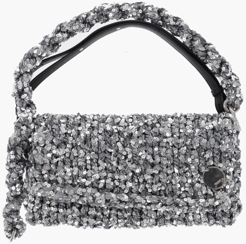 륵 JIL SANDER Хå ǥ Business bags KNITTED SHOULDER BAG WITH SE...