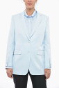 バーバリー BURBERRY バーバリー ジャケット 8066131PALEBLUE レディース SINGLE-BREASTED WOOL BLAZER WITH FLAP POCKETS 【関税・送料無料】【ラッピング無料】 dk