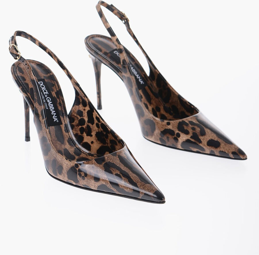 ドルチェ&ガッバーナ ハイヒール DOLCE&GABBANA ドルチェ&ガッバーナ パンプス CG0621 AM568 HA93M レディース POINTED ANIMALIER PRINT LOLLO PATENT LEATHER PUMPS 【関税・送料無料】【ラッピング無料】 dk