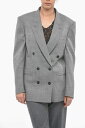 【本日0の付く日ポイント4倍!!】 STELLA MCCARTNEY ステラ マッカートニー ジャケット 6500423BU766 1006 レディース DOUBLE-BREASTED OVERSIZED BLAZER WITH PEAK LAPEL 【関税・送料無料】【ラッピング無料】 dk