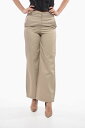 パーム エンジェルス PALM ANGELS ズボン パンツ レディース Trousers HIGH-WAISTED STRAIGHT-FIT PANTS PWCA105S23FAB001 6101 関税 送料無料 ラッピング無料 2020SS dk