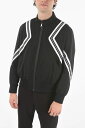 NEIL BARRETT ニール バレット ジャケット BSP018 S014C 042 メンズ FLUSH POCKET VARSITY STRIPES MODERNIST NYLON BOMBER JACKET 【関税 送料無料】【ラッピング無料】 dk