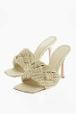 ボッテガ ヴェネタ BOTTEGA VENETA ハイヒール パンプス レディース High heels BRAIDED RAFFIA LIDO SANDALS HEEL 11 CM 729761/V0GO09013 関税 送料無料 ラッピング無料 2020SS dk