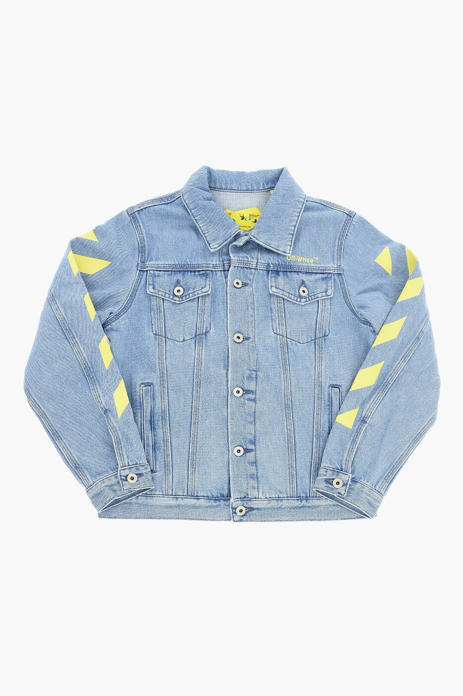 OFF-WHITE オフ ホワイト ジャケット OBYE001S23DEN0014418 ボーイズ DENIM JACKET WITH CONTRASTING D..