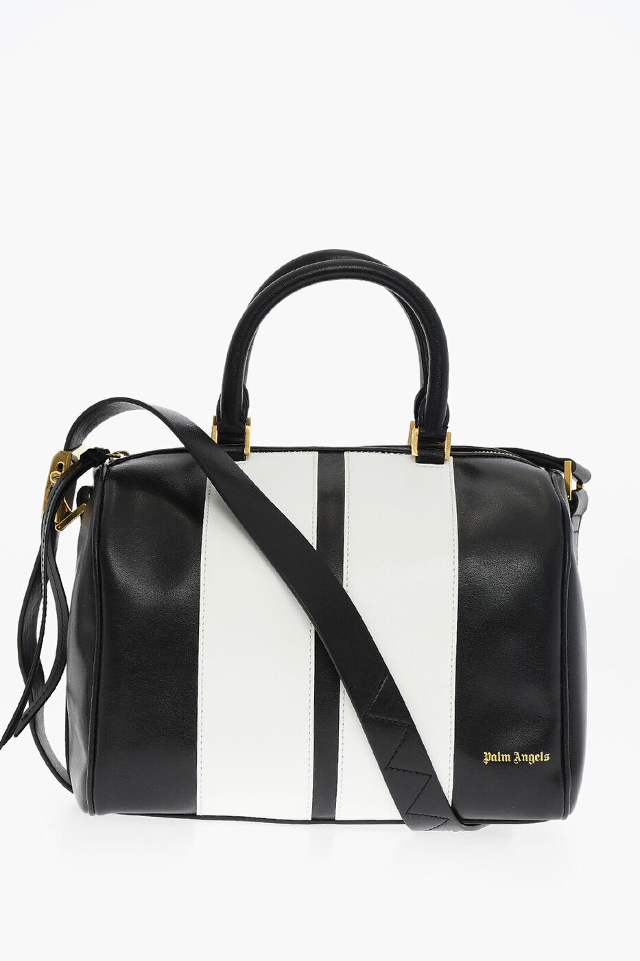 PALM ANGELS ѡ 󥸥륹 Хå PWNA046S22LEA0011001 ǥ LEATHER TRACK TRUNK BOWLER BAG ڴǡ̵ۡڥåԥ̵ dk