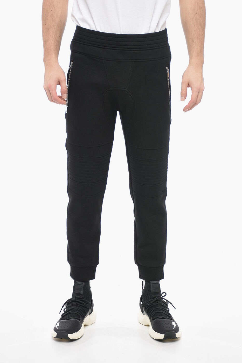 NEIL BARRETT ニール バレット パンツ BJP002 R500S 01 メンズ SKINNY FIT BIKER JOGGERS 【関税 送料無料】【ラッピング無料】 dk