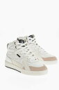 PALM ANGELS パーム エンジェルス スニーカー PMIL002S23LEA0010110 メンズ LEATHER UNIVERSITY HIGH-TOP SNEAKERS 【関税 送料無料】【ラッピング無料】 dk