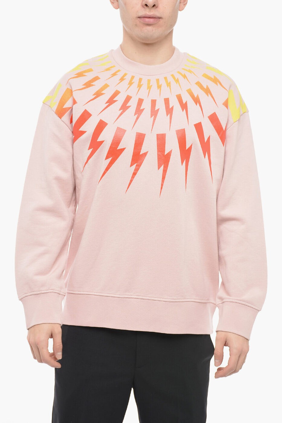 ˡ Хå NEIL BARRETT åȥ ȥ졼ʡ  Sweatshirts CREW NECK FAIR-IS...