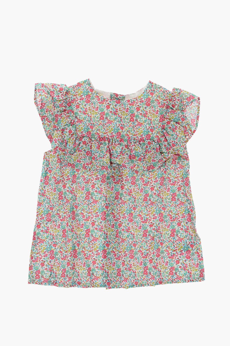 BONPOINT ܥݥ  S03GBLW00006 544A 륺 FLORAL PATTERNED BLOUSE WITH RUFFLES ڴǡ̵ۡڥåԥ̵ dk