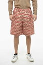 【15,000円以上1,000円OFF!!】 VALENTINO バレンチノ パンツ 2V0RDK21 9D0 MYV メンズ SILK SHORTS WITH ALL OVER LOGOED PATTERN 【関税・送料無料】【ラッピング無料】 dk