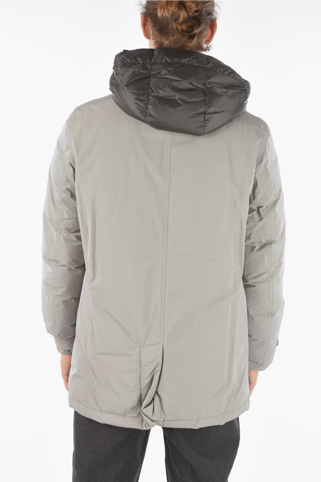 【楽天スーパーSALE対象商品】【3000円OFF!!】 WOOLRICH ウールリッチ Gray ジャケット COWOCPS2747CF40 1606 メンズ HIDDEN CLOSURE DOWN JACKET WITH REMOVABLE HOOD dk