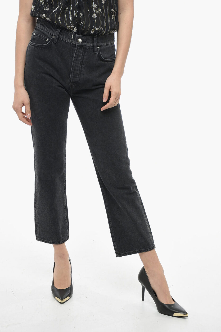 AMIRI アミリ デニム WDR004 023 レディース STRAIGHT LEG JEANS WITH BELT LOOPS 18CM 【関税・送料無料】【ラッピング無料】 dkのサムネイル