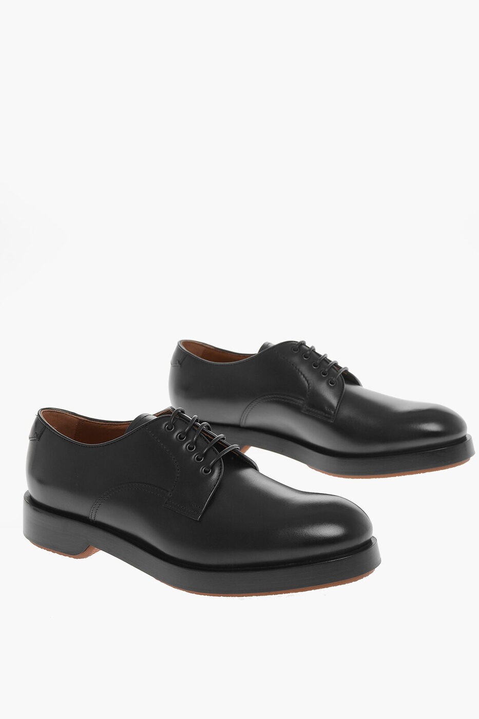 ZEGNA ゼニア ドレスシューズ A4562Z LHHRS NER メンズ PLATFORM SOLE UDINE LEATHER DERBY SHOES 【関税 送料無料】【ラッピング無料】 dk