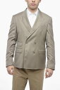 1989 STUDIO フォーマル スーツ メンズ Formal Outfits WOOL DOUBLE BREASTED BLAZER WITH PEAK LAPEL D0651WO EAR 関税 送料無料 ラッピング無料 2020SS dk