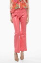 【三連休限定1000円OFF】 エムエスジーエム MSGM ズボン パンツ レディース Trousers 5 POCKET STRAIGHT FIT ECO-LEATHER PANTS 3441MDP20237110 13 関税 送料無料 ラッピング無料 2020SS dk