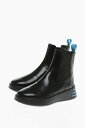 【15,000円以上1,000円OFF!!】 HOGAN ホーガン ブーツ HXW5640 999 レディース PATENT LEATHER CHELSEA BOOTIES WITH SOLE 4,5CM 【関税・送料無料】【ラッピング無料】 dk