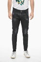 【10周年記念クーポン！P4倍！】 DSQUARED2 ディースクエアード デニム S74LB1226 S30357 900 メンズ STRETCH DENIM TIDY BIKER JEANS 17CM 【関税・送料無料】【ラッピング無料】 dk