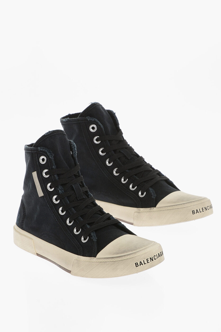 BALENCIAGA バレンシアガ スニーカー 688752W3RC1 1090 メンズ WORN EFFECT FABRIC SNEAKERS 【関税・送料無料】【ラッピング無料】 dk